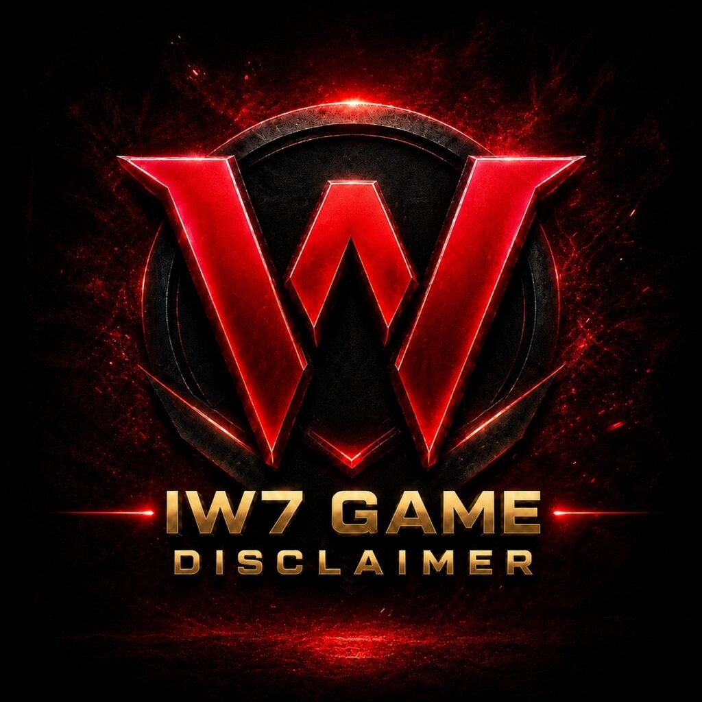 IW7 Game Disclaimer